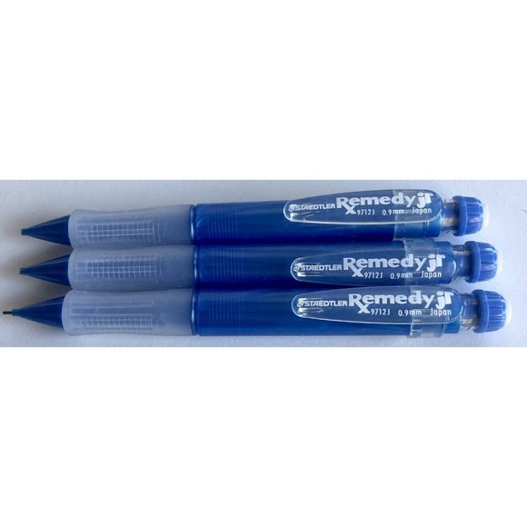 .9mm staedtler remedy jr. mechanical pencils Office Three New Blue